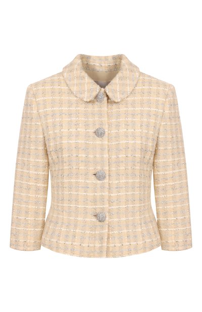 Женский твидовый жакет MVST, арт. 25E/X2P/0/L031/3056