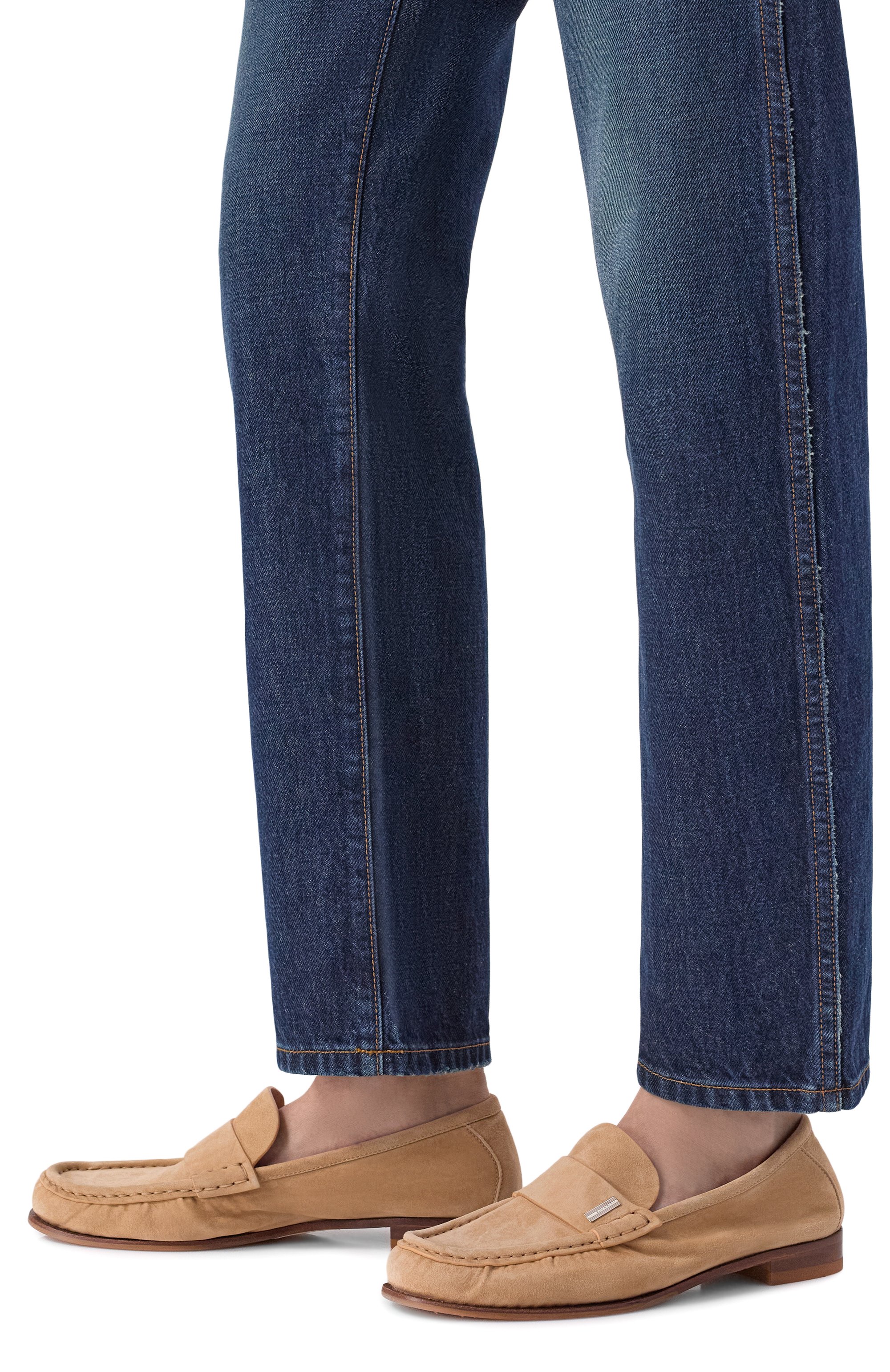 Замшевые лоферы KITON, арт. D61806N01008, фото 2