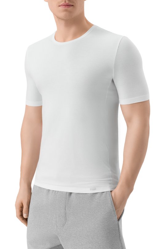 Футболка из лиоцелла и хлопка Hanro 073184 Белый  073184 Фото 3