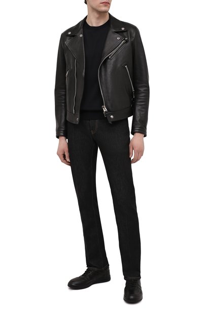 Кожаные кеды OFFICINE CREATIVE, арт. ACE/010/GIAN0, фото 2