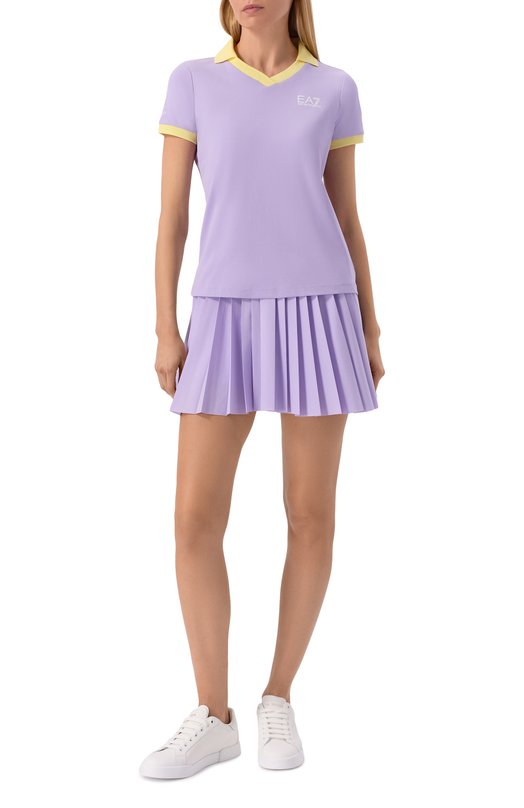 Поло EA7 7W000891/AF12117 Сиреневый  7W000891/AF12117 Фото 2