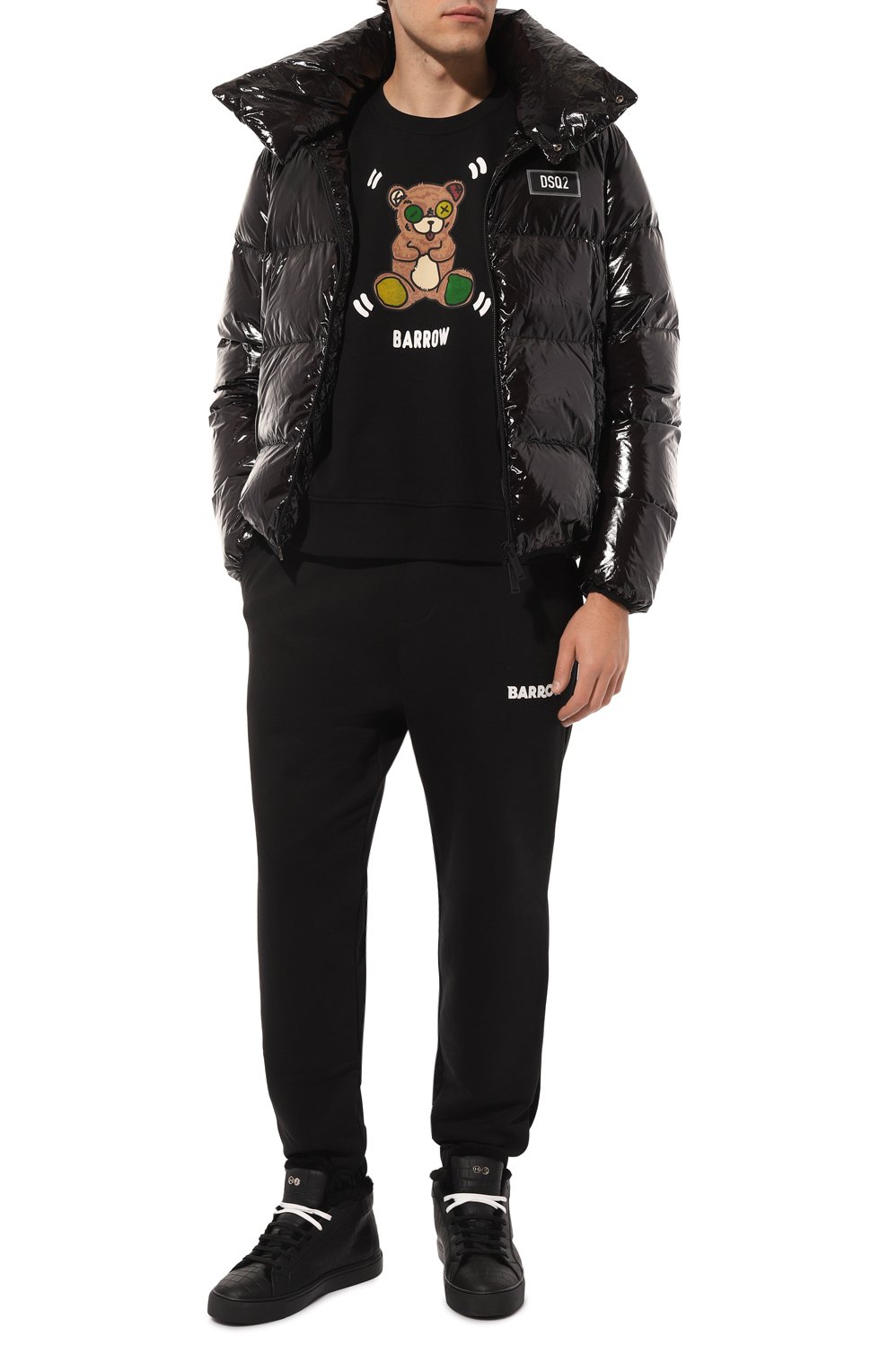 Хлопковый свитшот BARROW, арт. F4BWMASW086, фото 2