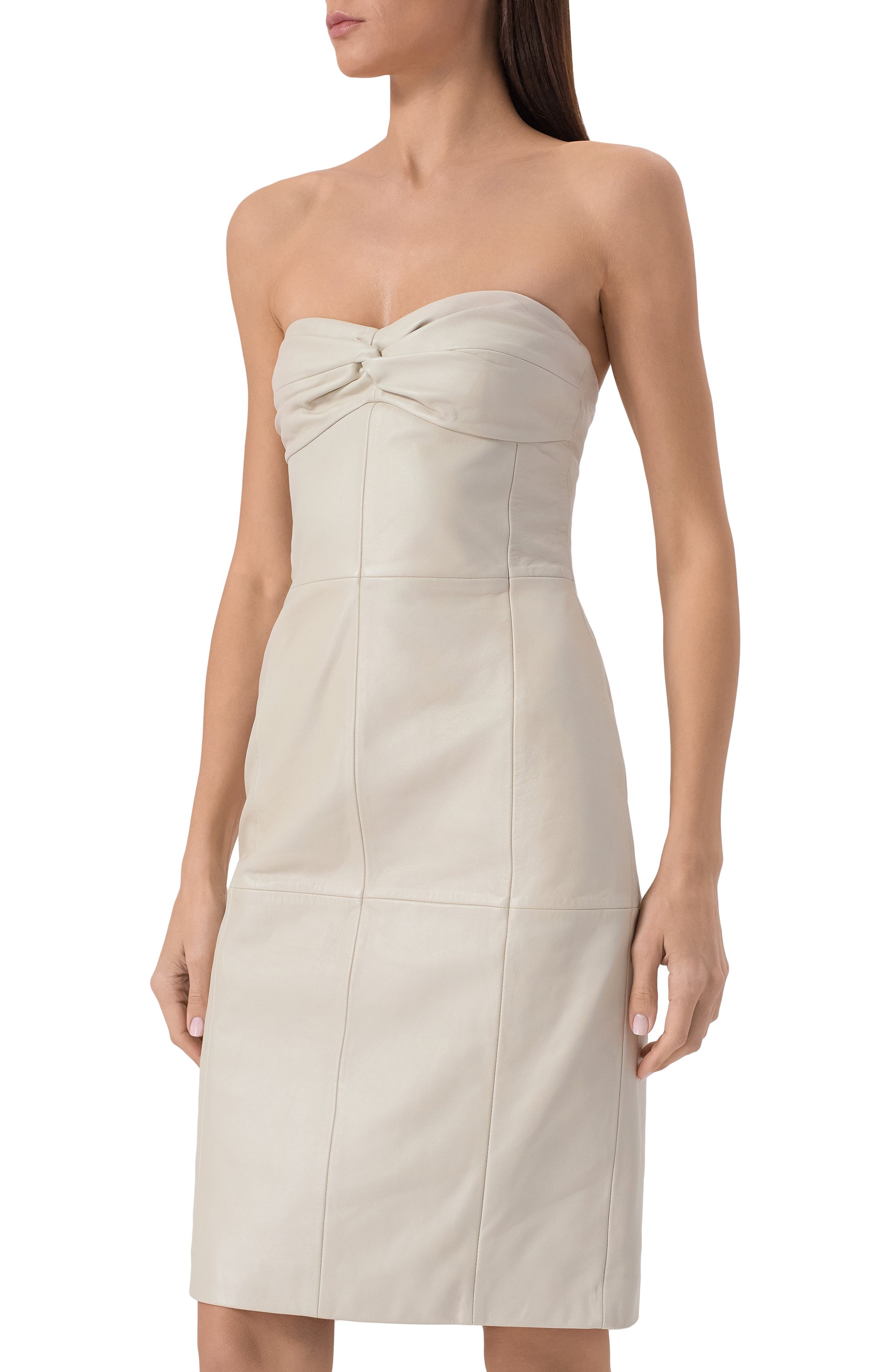 Кожаное платье 12 STOREEZ, арт. 128555, фото 3