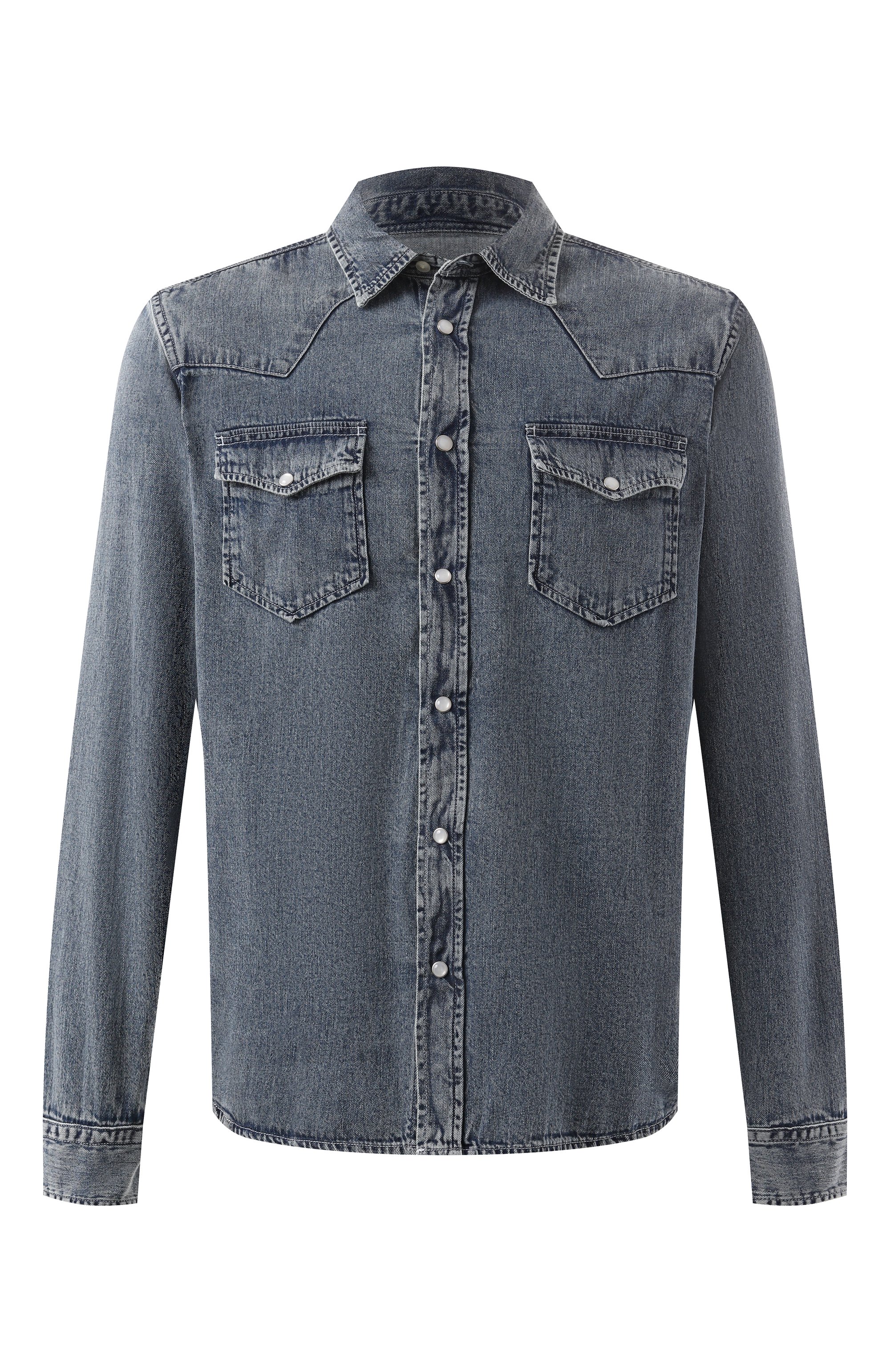 Джинсовая рубашка WOOLRICH, арт. CFWOSI0158MRUT4037, фото 1