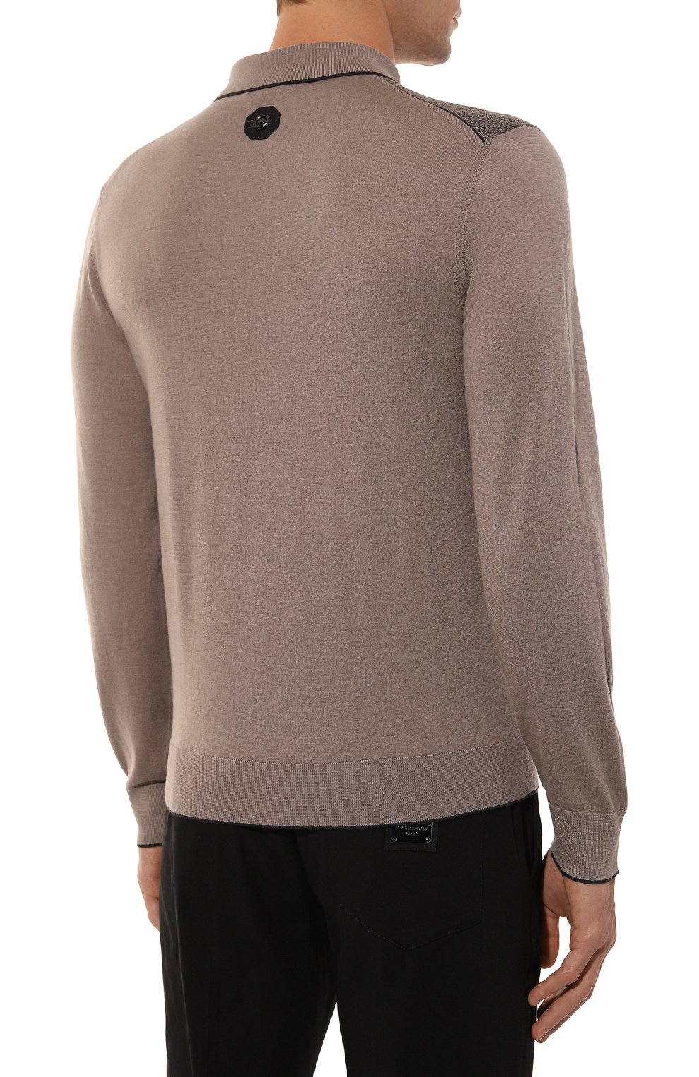 Поло из шерсти и шелка STEFANO RICCI, арт. KE06007AZ1/E24303, фото 4