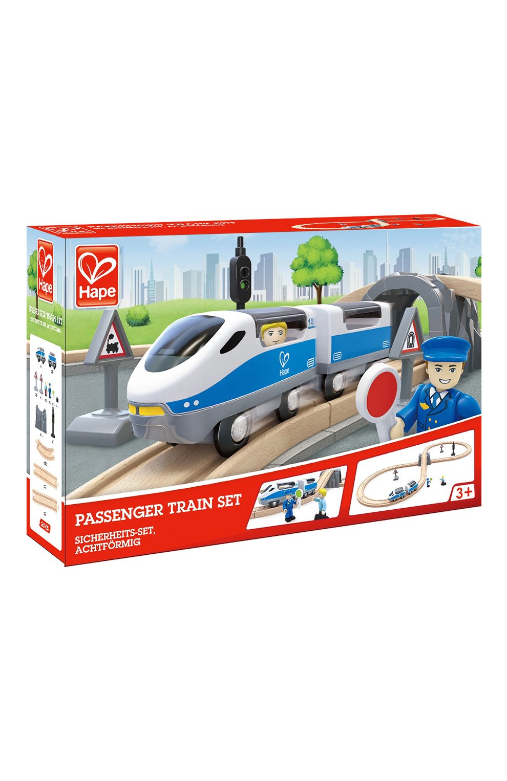 Игровой набор пассажирский поезд HAPE, арт. E3729_HP, фото 1