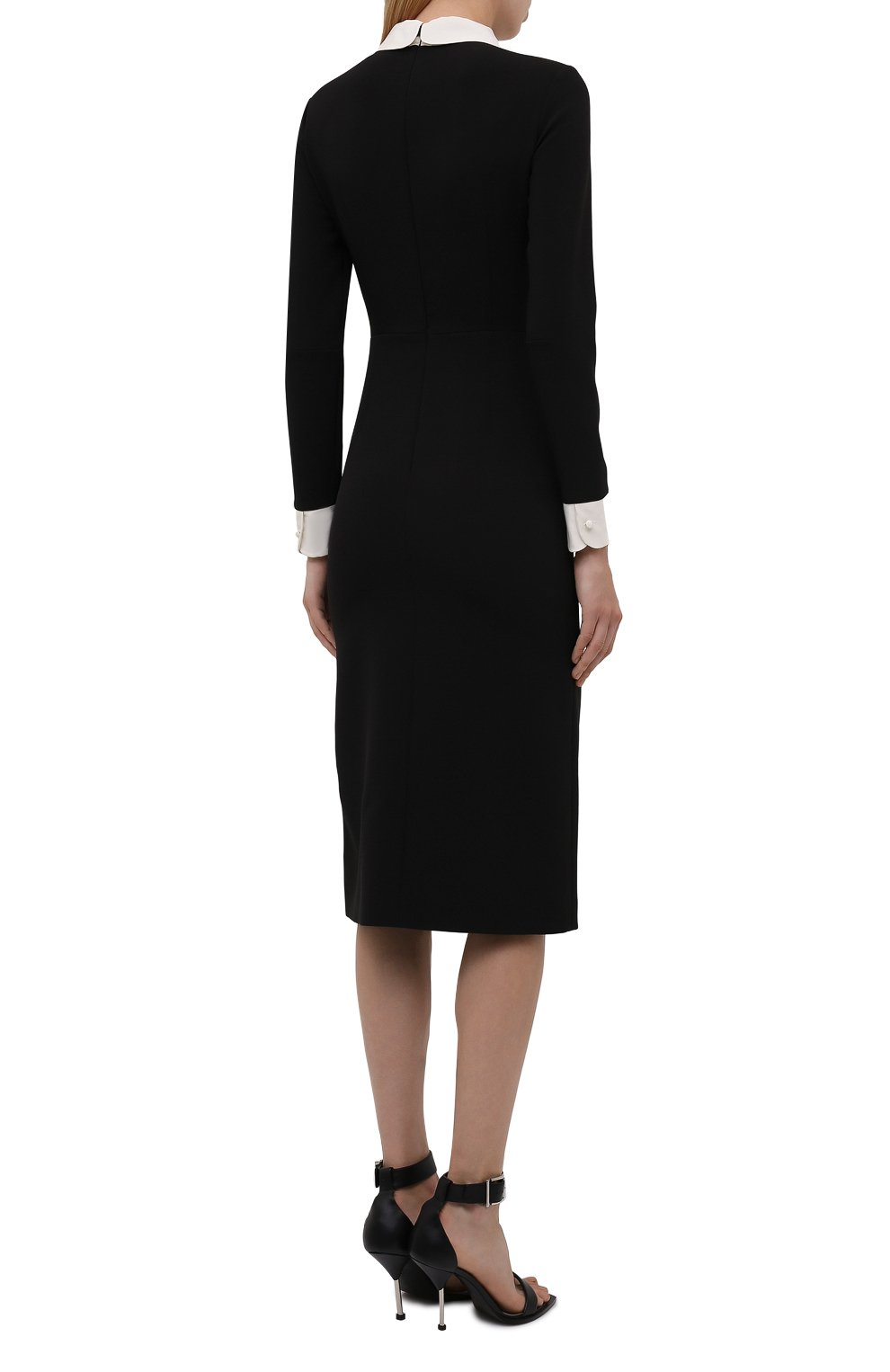Платье REDVALENTINO черного цвета по цене 79450 руб., арт. WR0VABV5/691, фото 4 Платье REDVALENTINO, арт. WR0VABV5/691, фото 4