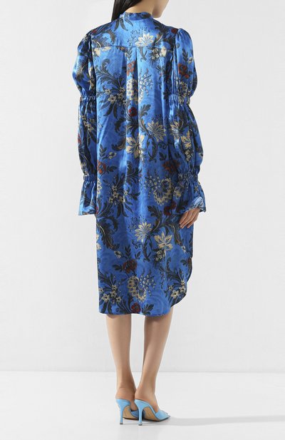 Шелковое платье DRIES VAN NOTEN, арт. 201-11080-9413, фото 4