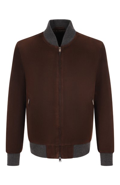 Мужской замшевый бомбер BRIONI, арт. PLAD0L/PB713