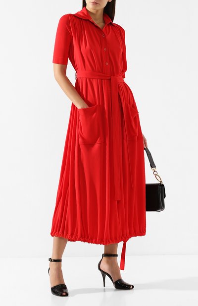 Платье из вискозы BURBERRY, арт. 8017535, фото 2