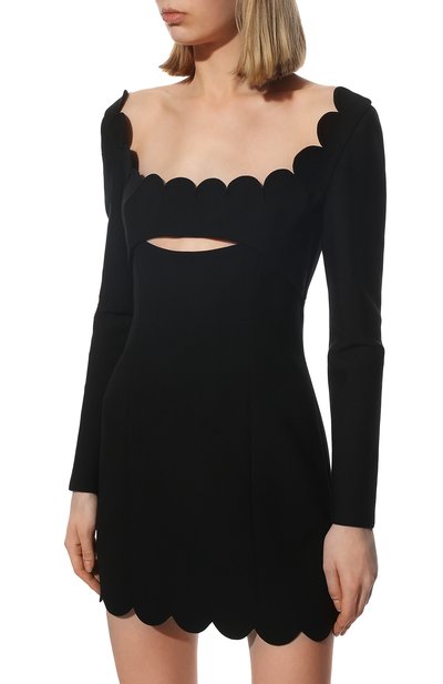 Шерстяное платье SAINT LAURENT, арт. 680631/Y024K, фото 3