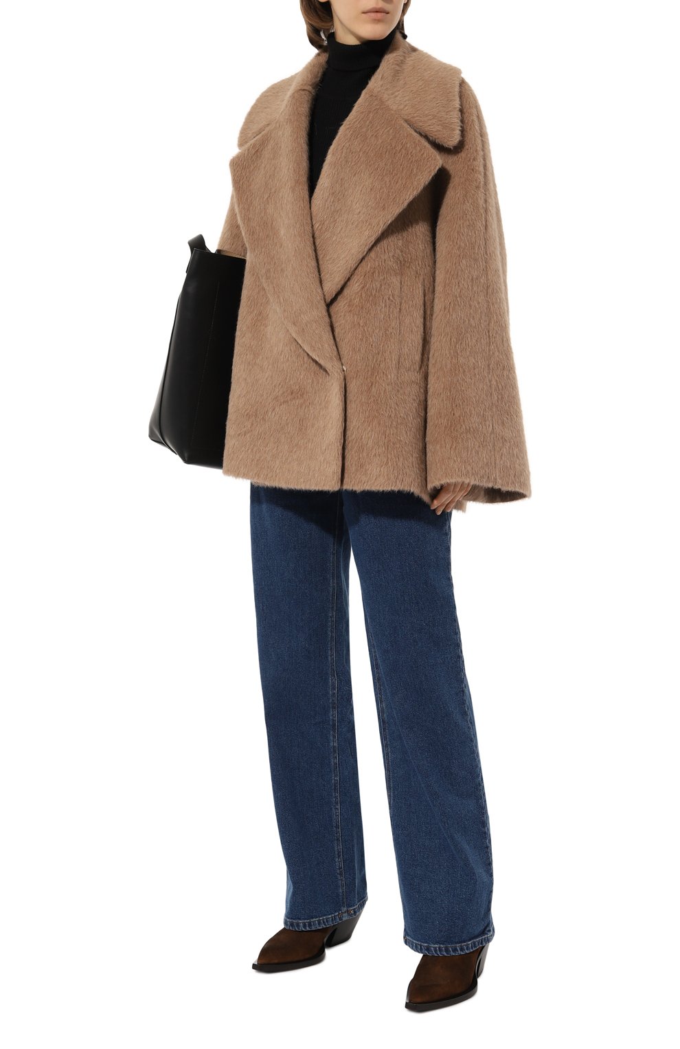 Шерстяное полупальто FREEAGE, арт. WW24.CT018.2560.102, фото 2