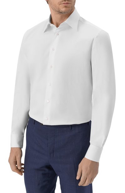 Хлопковая сорочка ZILLI, арт. CLAA01M010813044U_001, фото 3