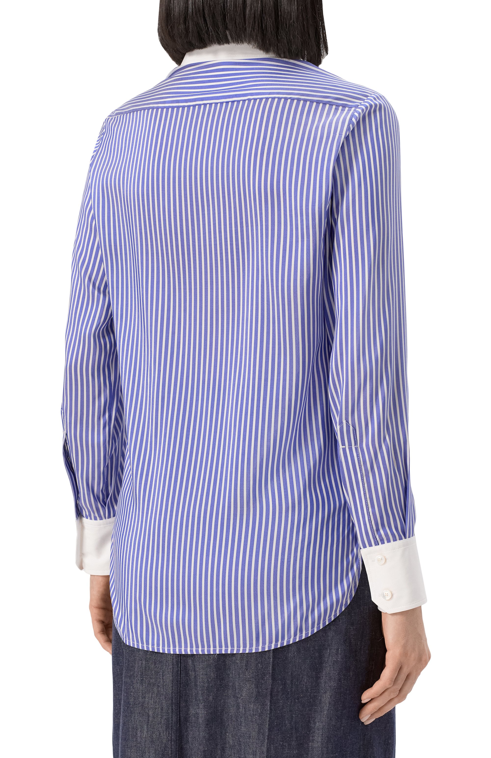 Шелковая рубашка KITON, арт. D59429K0981E01, фото 4