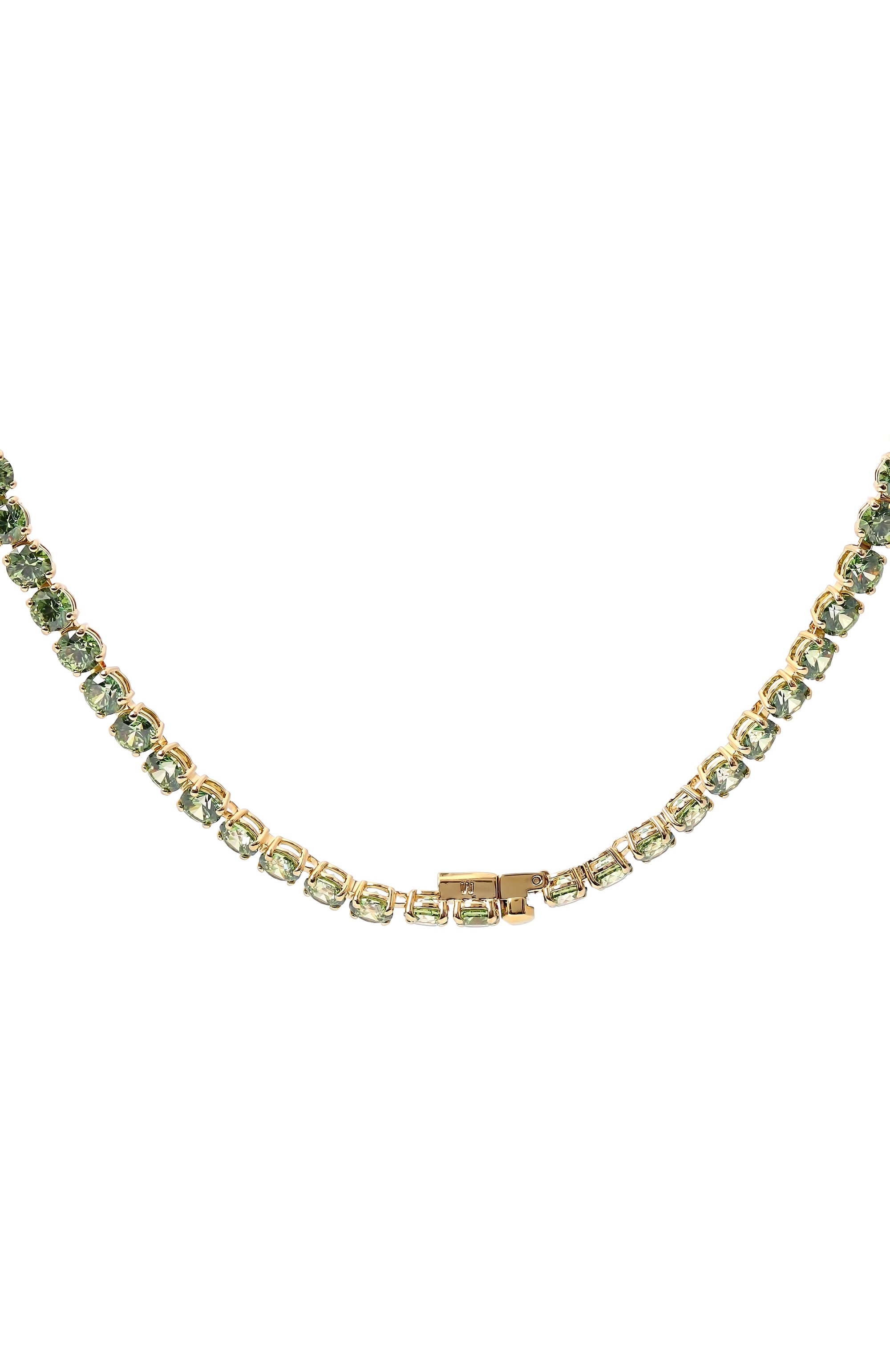 Колье matrix SWAROVSKI зеленого цвета по цене 58450 руб., арт. 5661189, фото 3 Колье matrix SWAROVSKI, арт. 5661189, фото 3