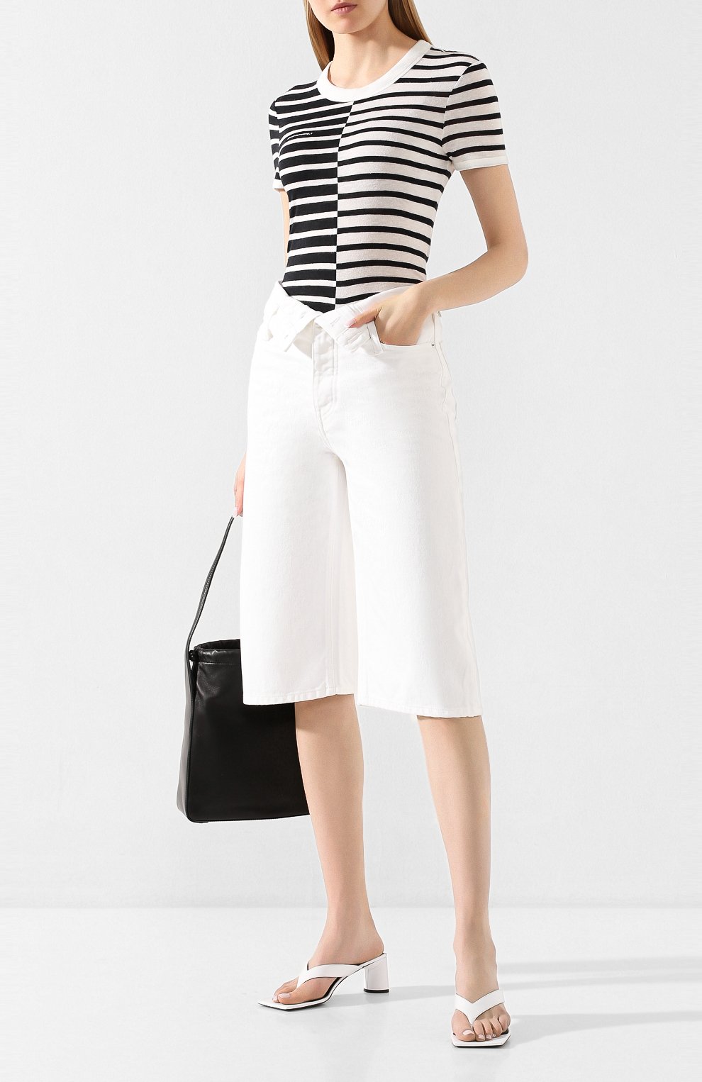 Джинсовые шорты ALEXANDER WANG, арт. 4DC1204686, фото 2