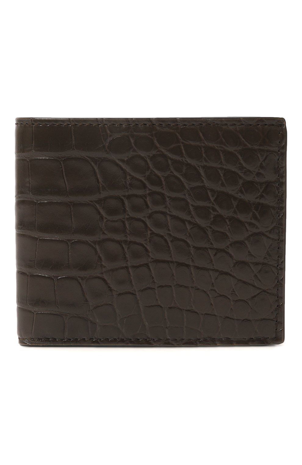Портмоне из кожи крокодила GUCCI темно-коричневого цвета по цене 316800 руб., арт. 365482 E5V1R, фото 1 Портмоне из кожи крокодила GUCCI, арт. 365482 E5V1R, фото 1
