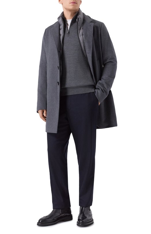 Пуховое пальто Duno F0ND0/PRAT0 Серый  F0ND0/PRAT0 Фото 2