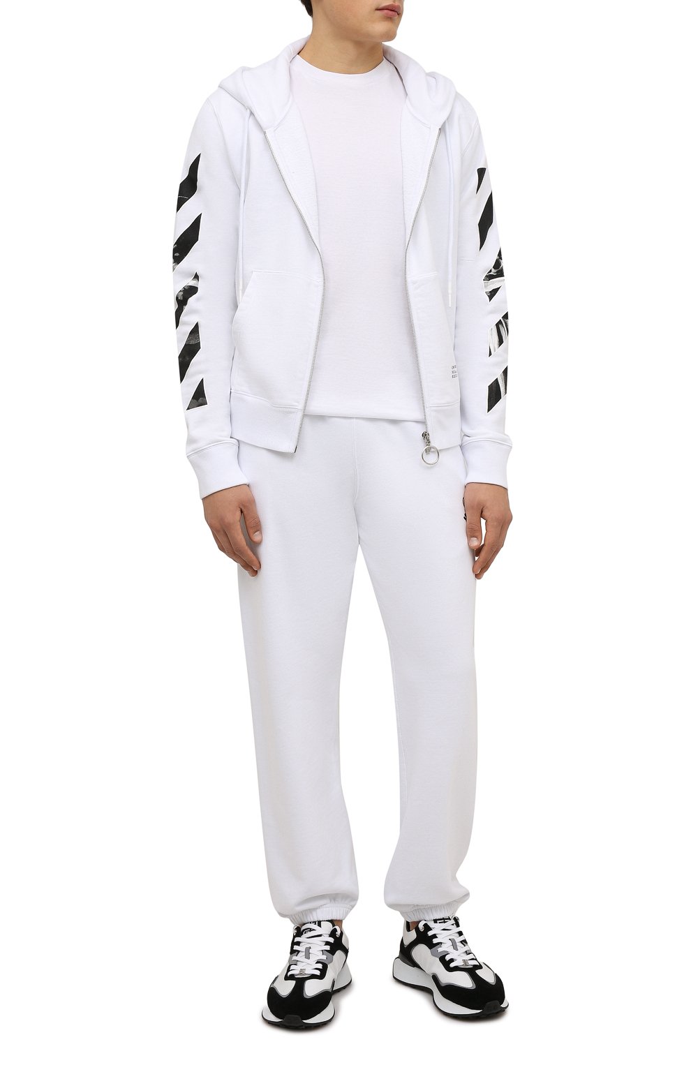 Хлопковая толстовка OFF-WHITE, арт. 0MBE001F21FLE009, фото 2