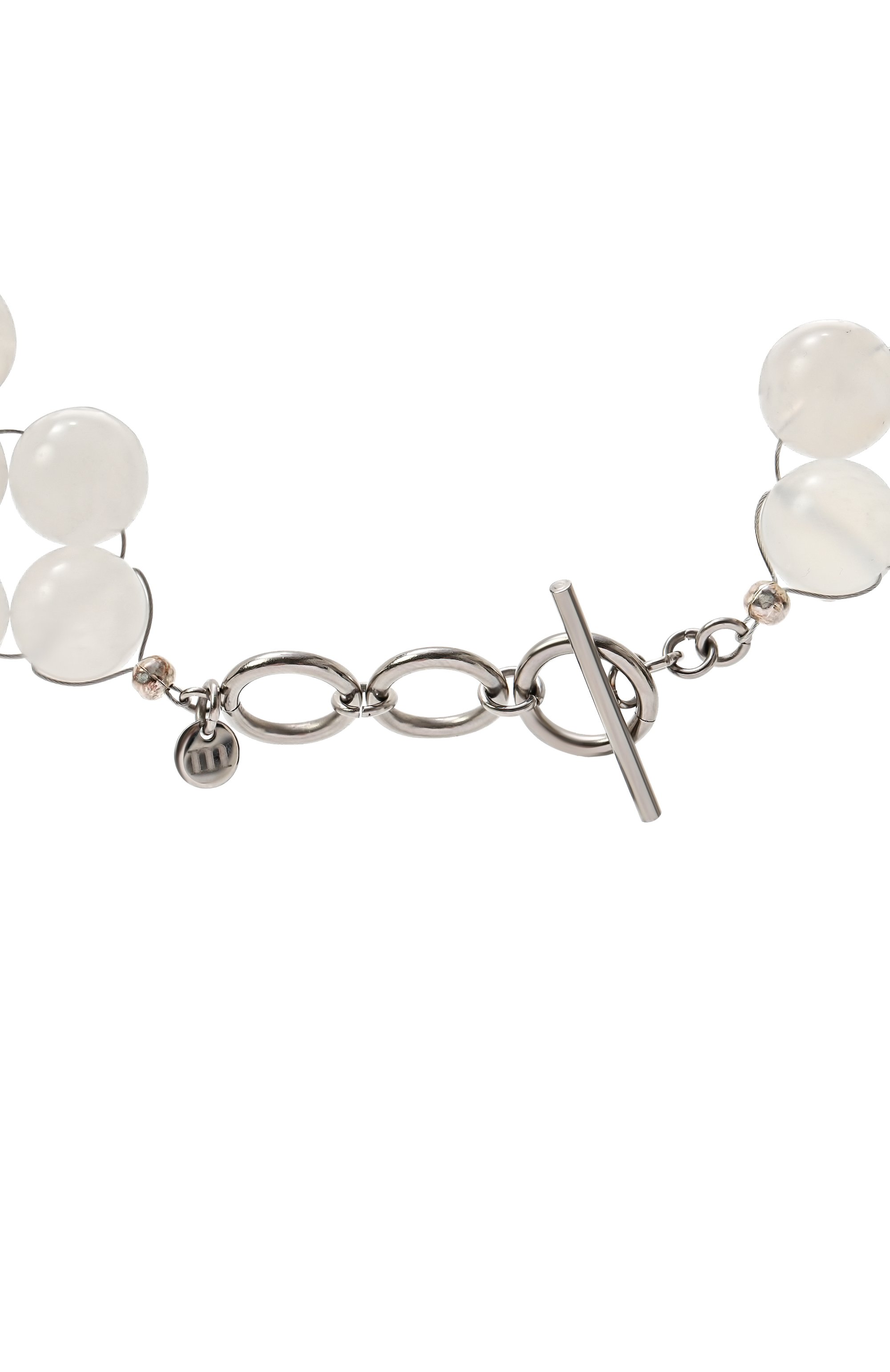 Чокер-фенечка с лунным камнем MOONKA, арт. CRT-111WH-BD00-MST, фото 4