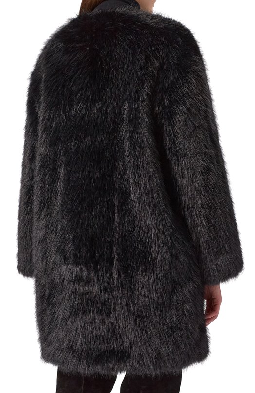 Шуба Max Mara Studio ER0S Чёрный  ER0S Фото 4