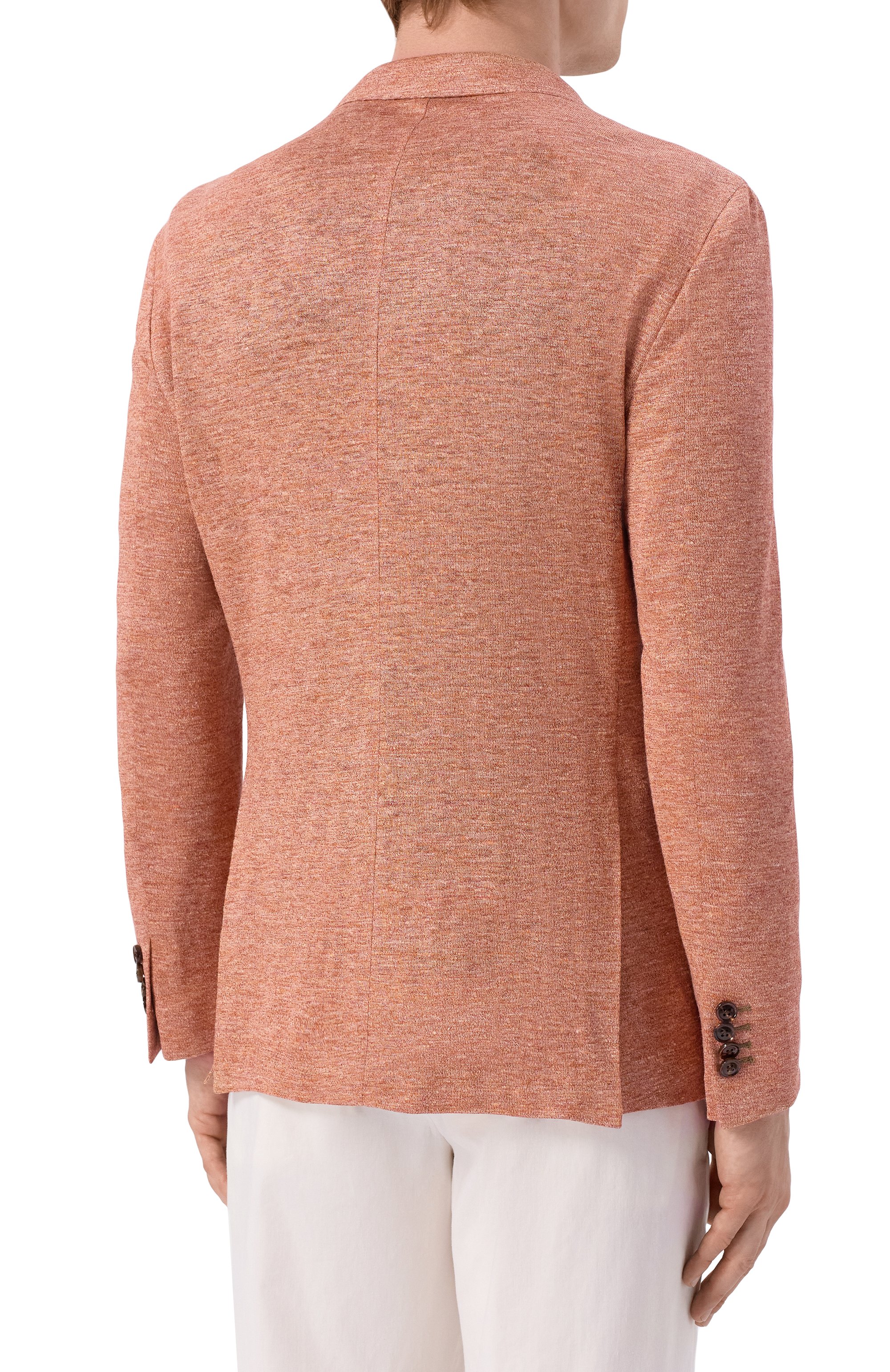 Пиджак изо льна и хлопка ANDREA CAMPAGNA, арт. BIELLA/MULTILIN0 17717, фото 4