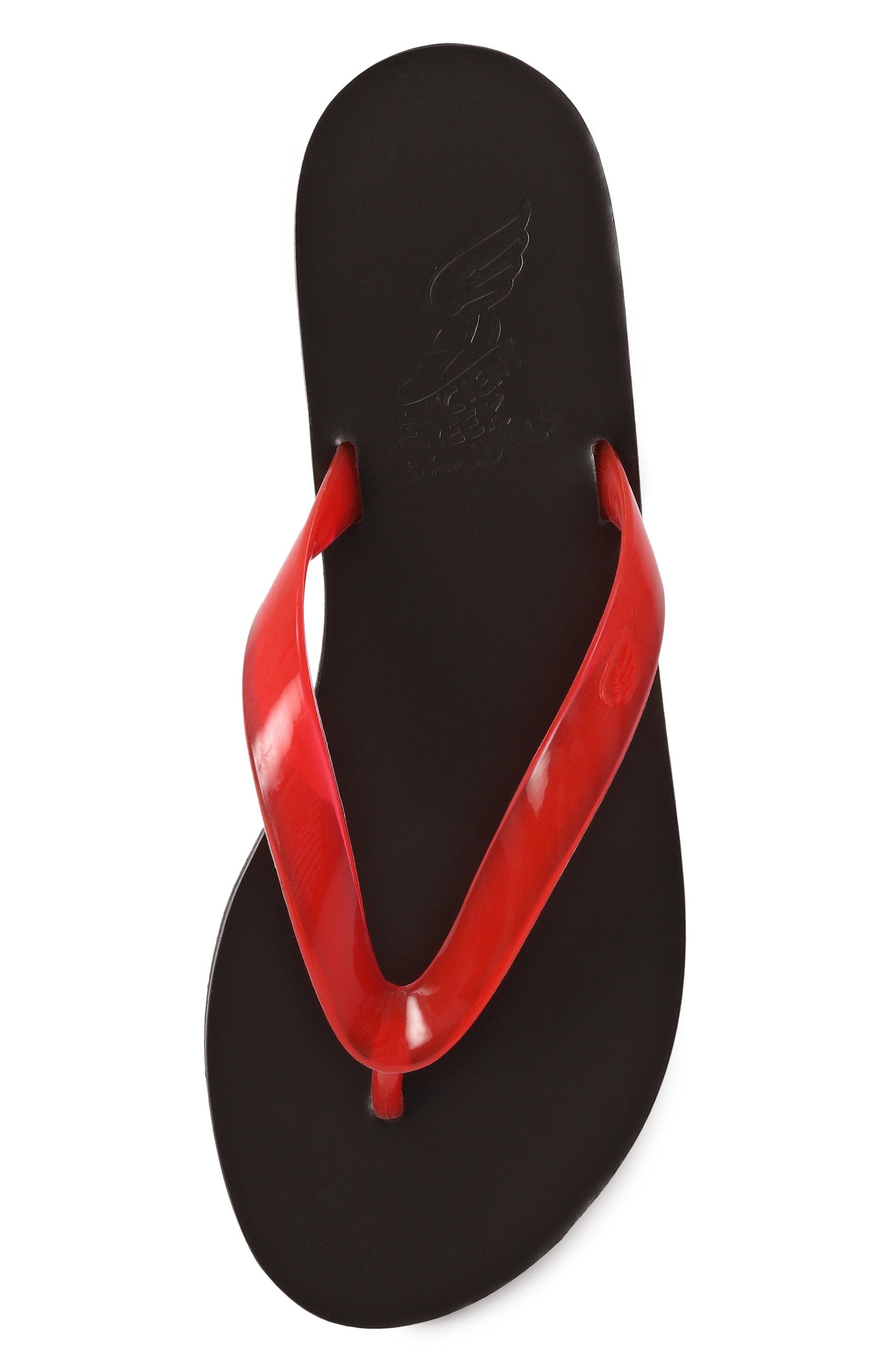 Шлепанцы saionara ANCIENT GREEK SANDALS красного цвета по цене 18700 руб., арт. SAI0NARA JELLY, фото 6 Шлепанцы saionara ANCIENT GREEK SANDALS, арт. SAI0NARA JELLY, фото 6