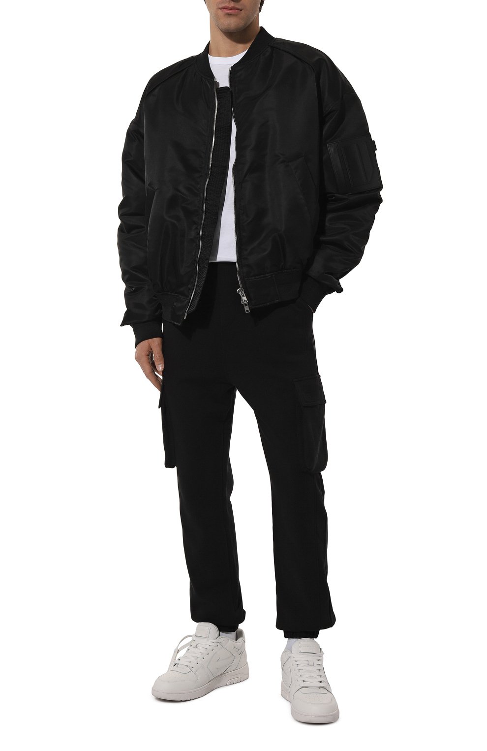 Хлопковые джоггеры BALMAIN, арт. CH10B295/BC64, фото 2