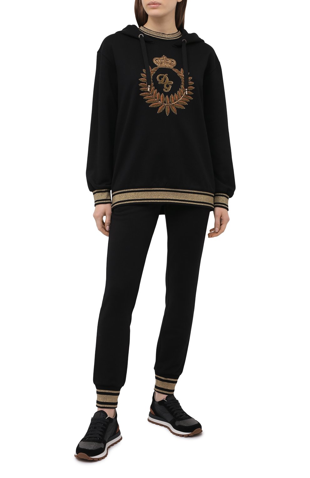 Хлопковое худи DOLCE & GABBANA, арт. F9F07Z/G7W0M, фото 2