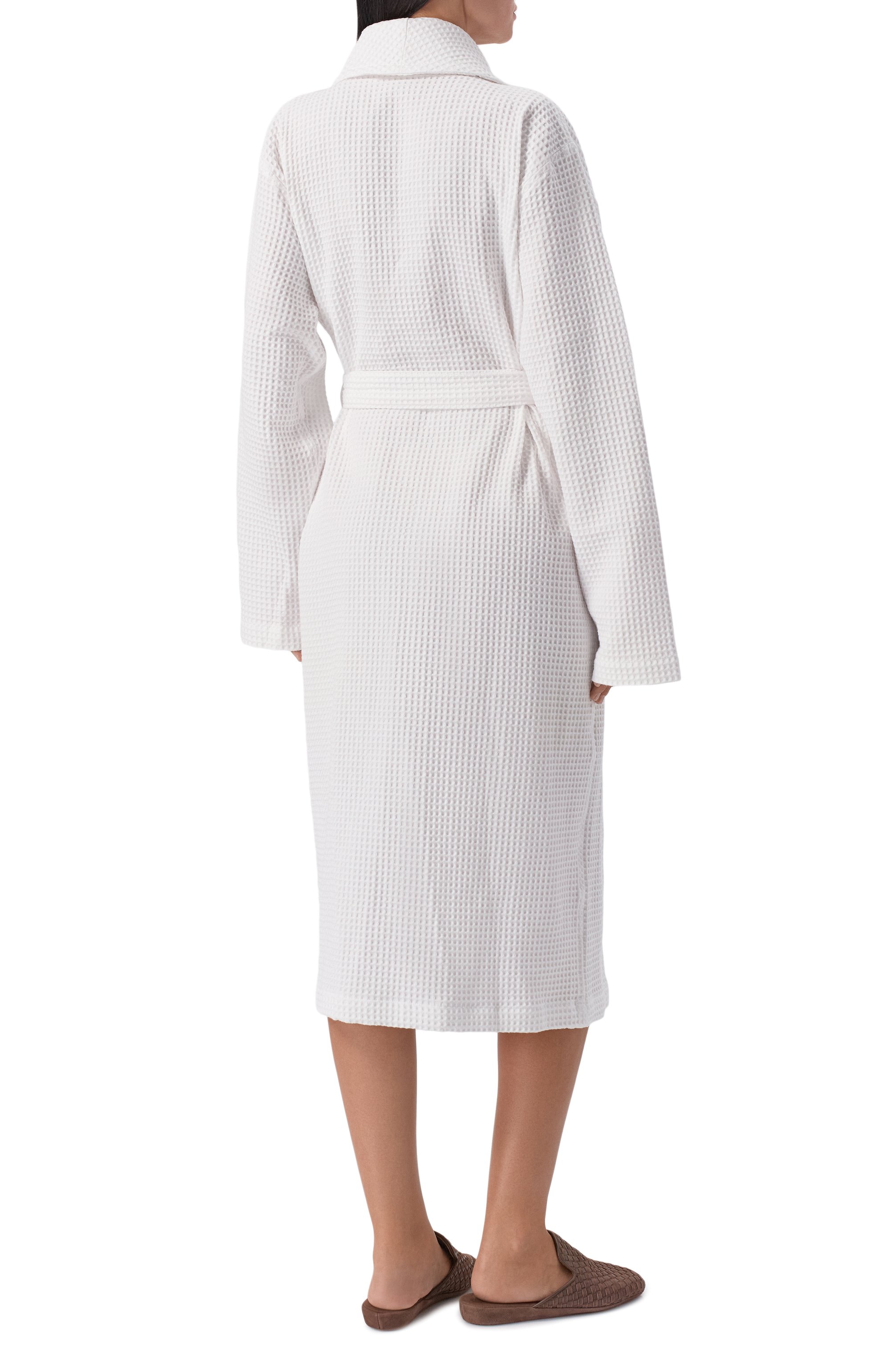 Хлопковый халат FRETTE белого цвета по цене 26400 руб., арт. FR6742 D2060 G02M/U, фото 7 Хлопковый халат FRETTE, арт. FR6742 D2060 G02M/U, фото 7