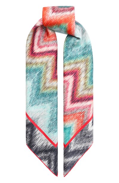 Шелковый платок MISSONI, арт. F041TWDA045, фото 1