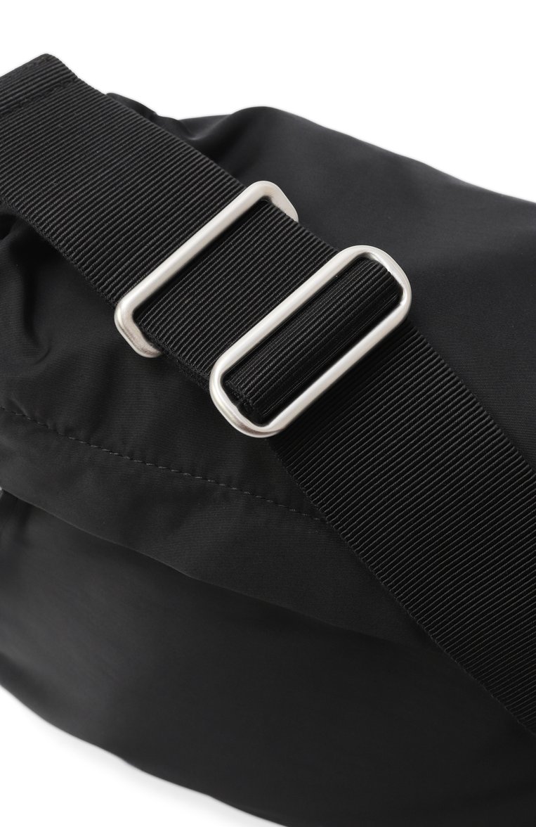 Мужская сумка soft messenger large JIL SANDER черного цвета, арт. J26WG0059-P7311 | Фото 3 (Ремень/ц�епочка: На ремешке; Материал: Текстиль; Автоматизация ТО: Проставлено; Размер: large; Автоматизация состава: Проставлено)