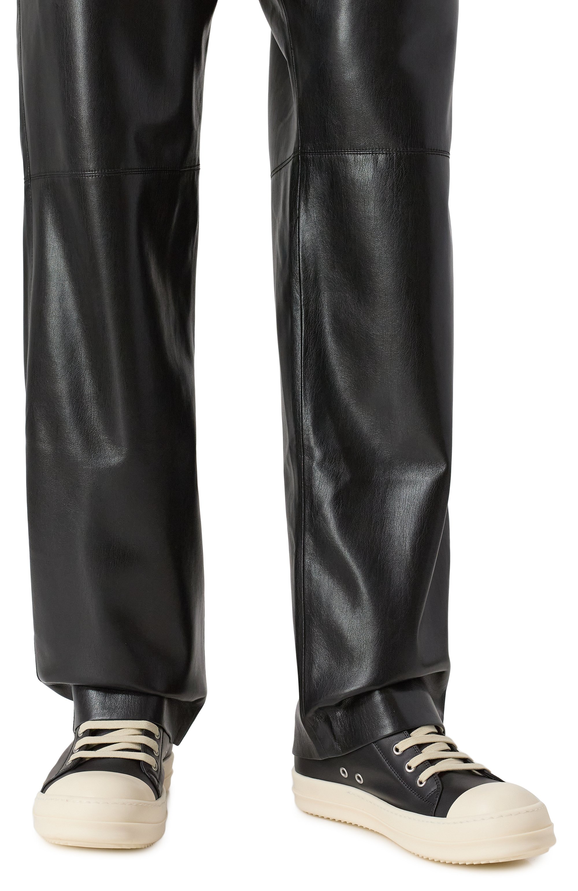 Кожаные кеды concordians RICK OWENS, арт. RU02E1891/LC0, фото 3