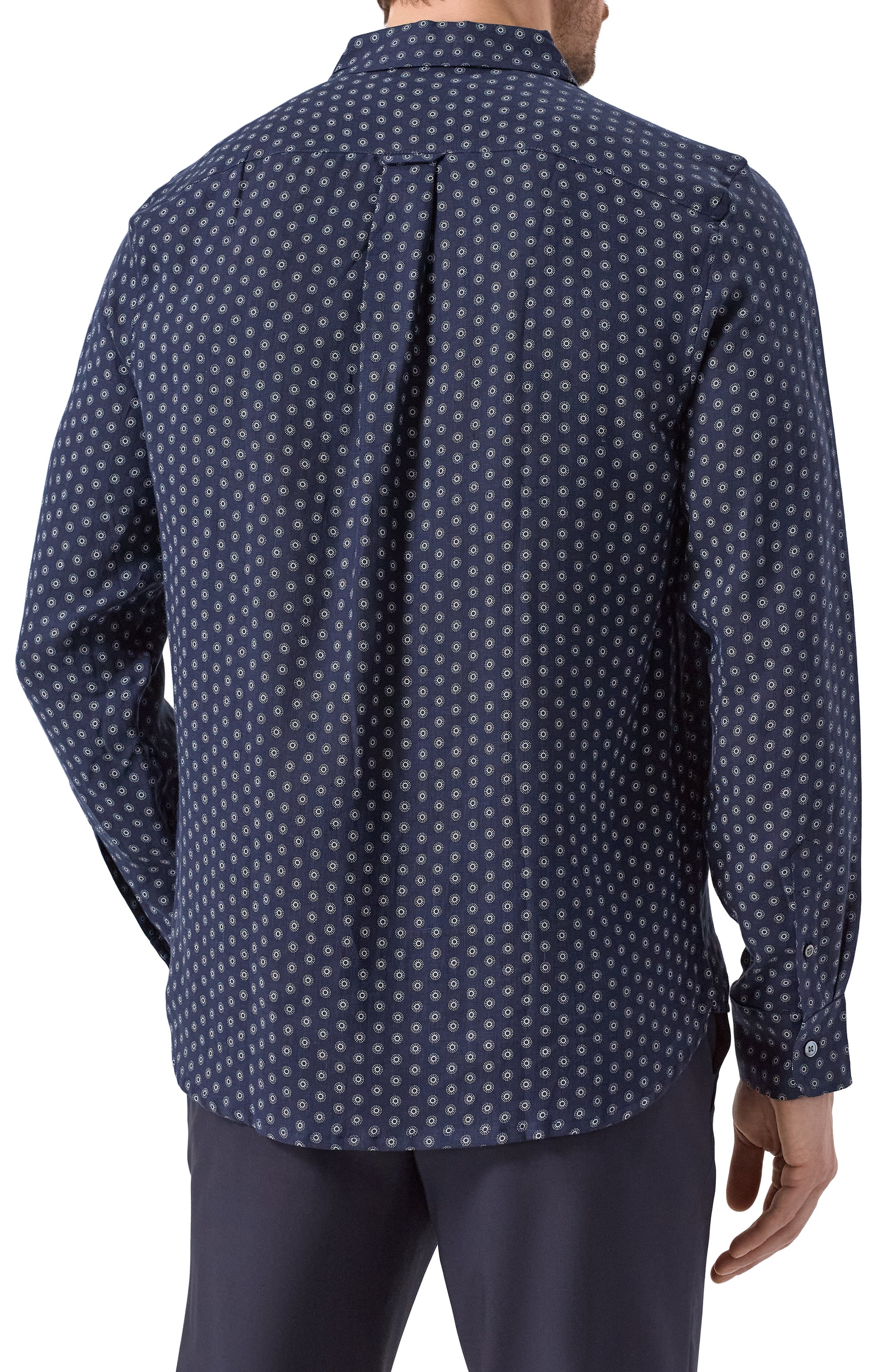 Льняная рубашка DEREK ROSE, арт. 9820/MILA012, фото 4