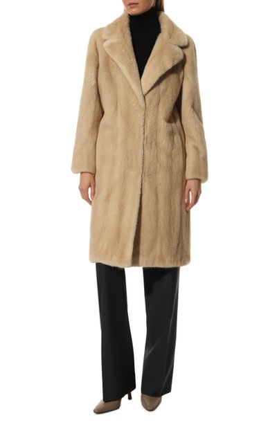 Шуба из меха норки GIULIA GURMAN, арт. 20542105, фото 3