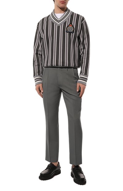 Хлопковый пуловер KENZO, арт. FC65SW4314MC/96, фото 2