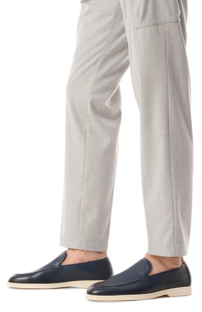 Кожаные лоферы DOUCAL'S, арт. DU3413NWMAUY215G, фото 3