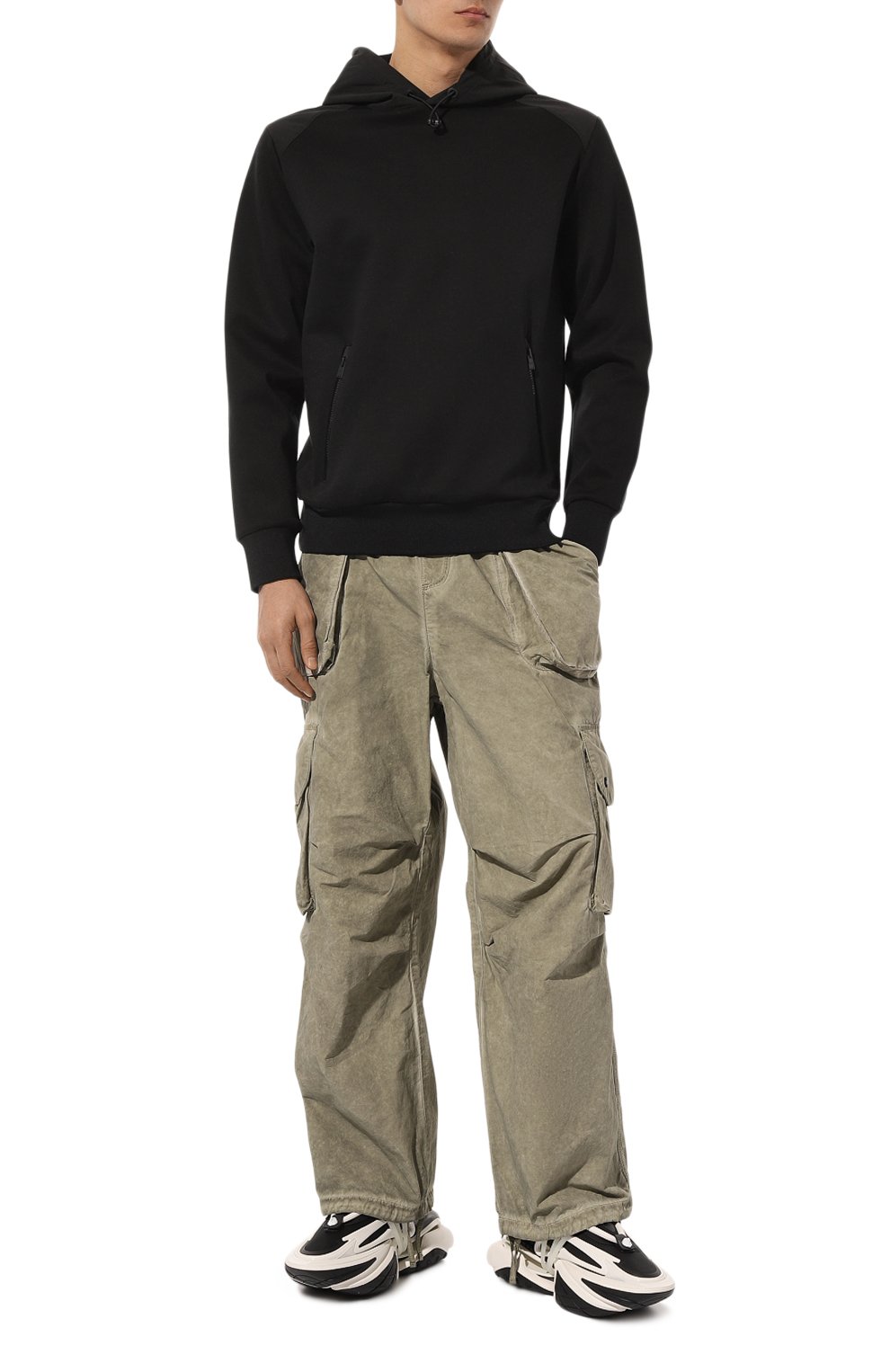 Комбинированные кроссовки unicorn BALMAIN, арт. BM1VJ309KN0C, фото 2