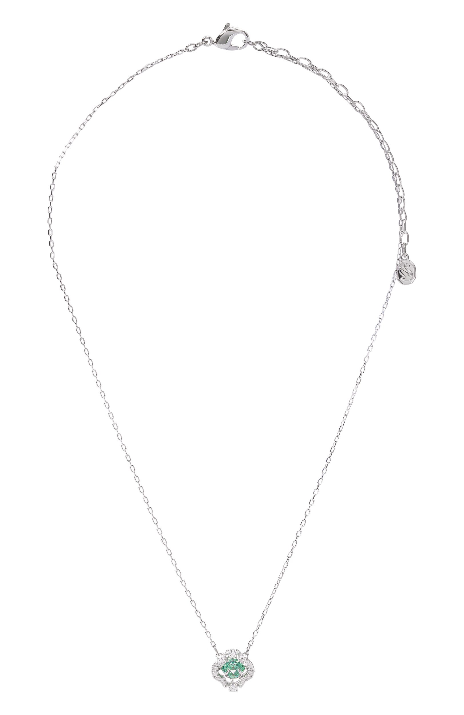 Подвеска una angelic SWAROVSKI серебряного цвета по цене 19850 руб., арт. 5757785, фото 1 Подвеска una angelic SWAROVSKI, арт. 5757785, фото 1