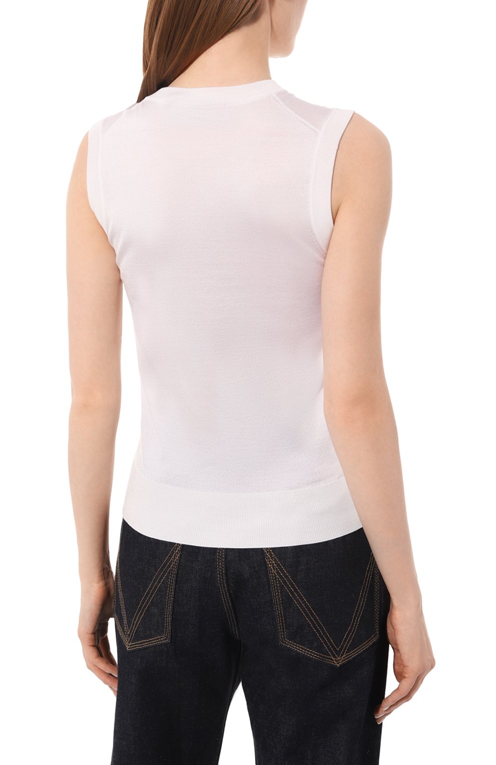 Шелковый топ DOLCE & GABBANA, арт. FXJ26T/JBSB7, фото 4