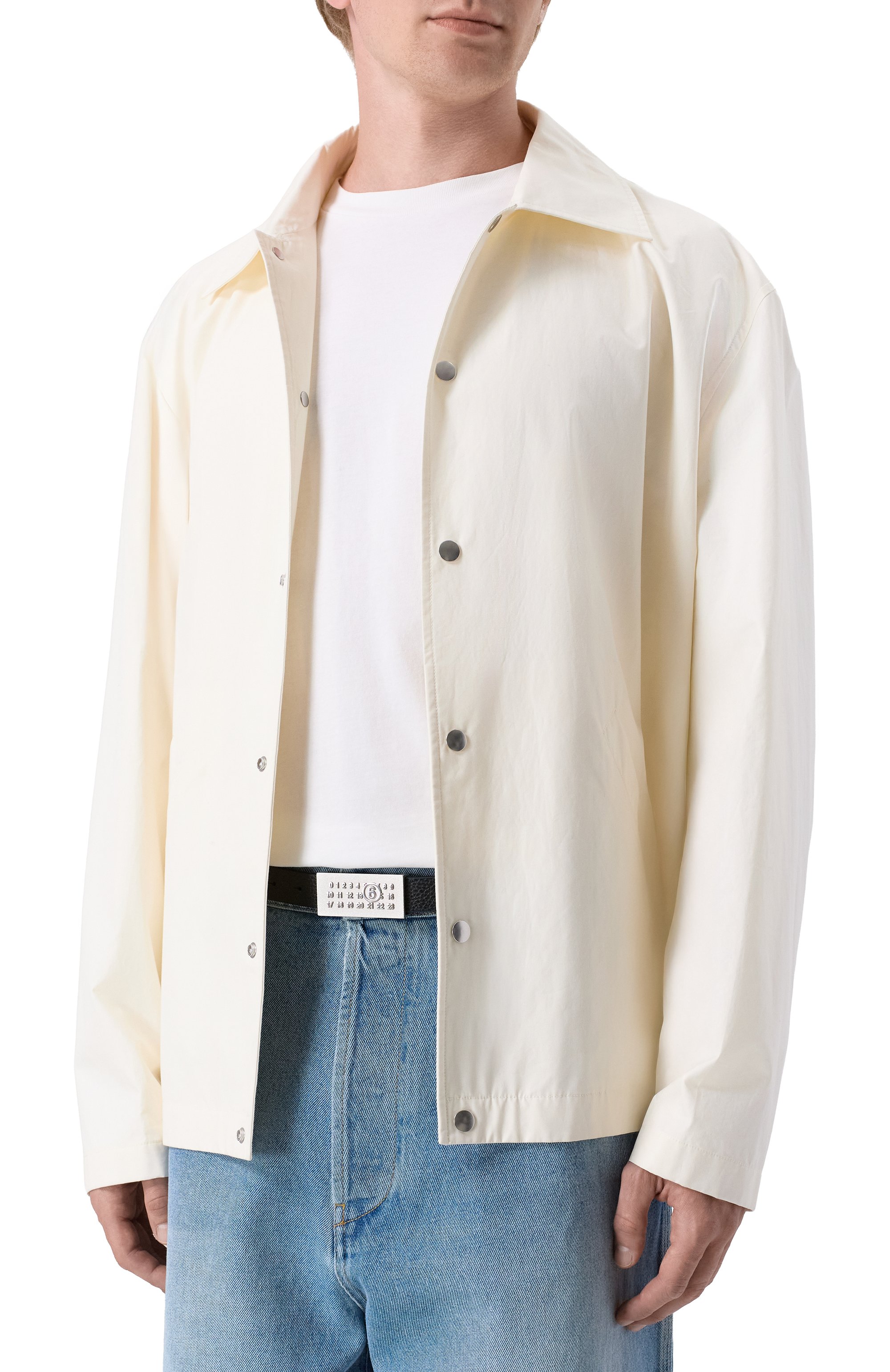 Кожаный ремень MM6, арт. SA6TP0010/P8883, фото 2