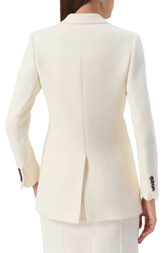 Жакет Kiton D52511K0531G01 Белый  D52511K0531G01 Фото 4