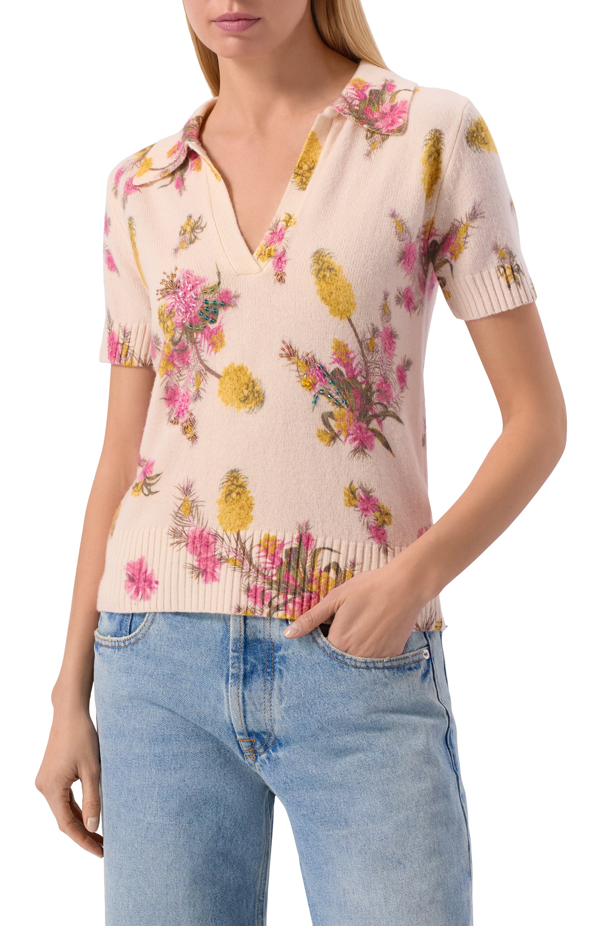 Шерстяное поло BLUMARINE, арт. 2M685A, фото 3