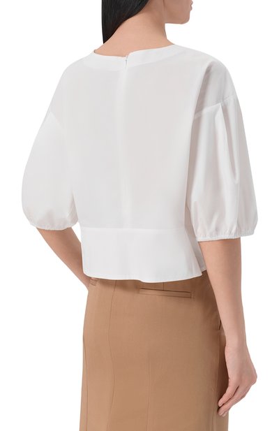 Хлопковая блузка EMPORIO ARMANI, арт. EW003114/AF10010, фото 4