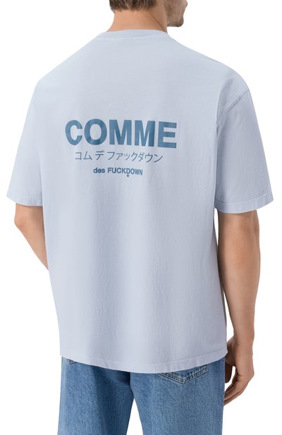 Хлопковая футболка COMME DES FUCKDOWN, арт. CFABM01921, фото 4