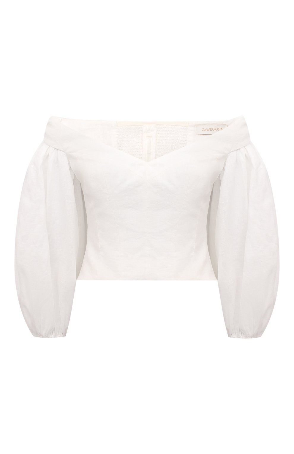 Льняной топ ZIMMERMANN, арт. 2882TP0S, фото 1