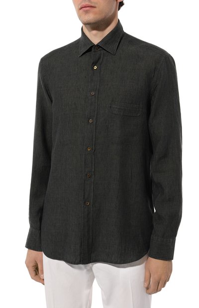 Льняная рубашка STEFANO RICCI, арт. MC007470/LX2330, фото 3
