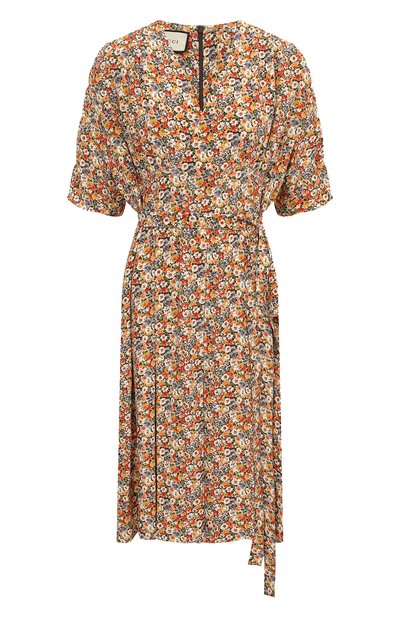 Женское шелковое платье GUCCI, арт. 641553 ZAFGA