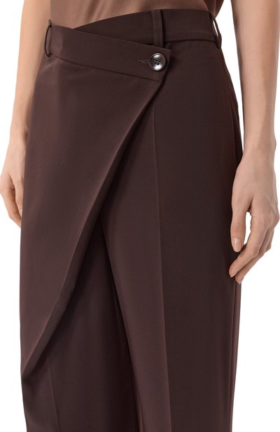 Брюки LEFFERS темно-коричневого цвета по цене 103430 руб., арт. 15.52.45.16.03, фото 5 Брюки LEFFERS, арт. 15.52.45.16.03, фото 5