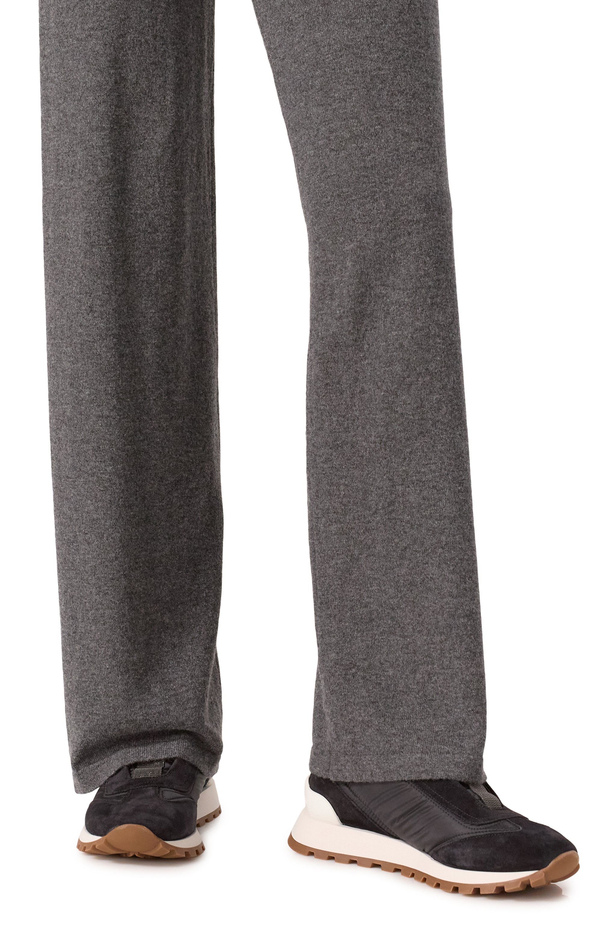 Комбинированные кроссовки BRUNELLO CUCINELLI, арт. MZSFGB1118, фото 3